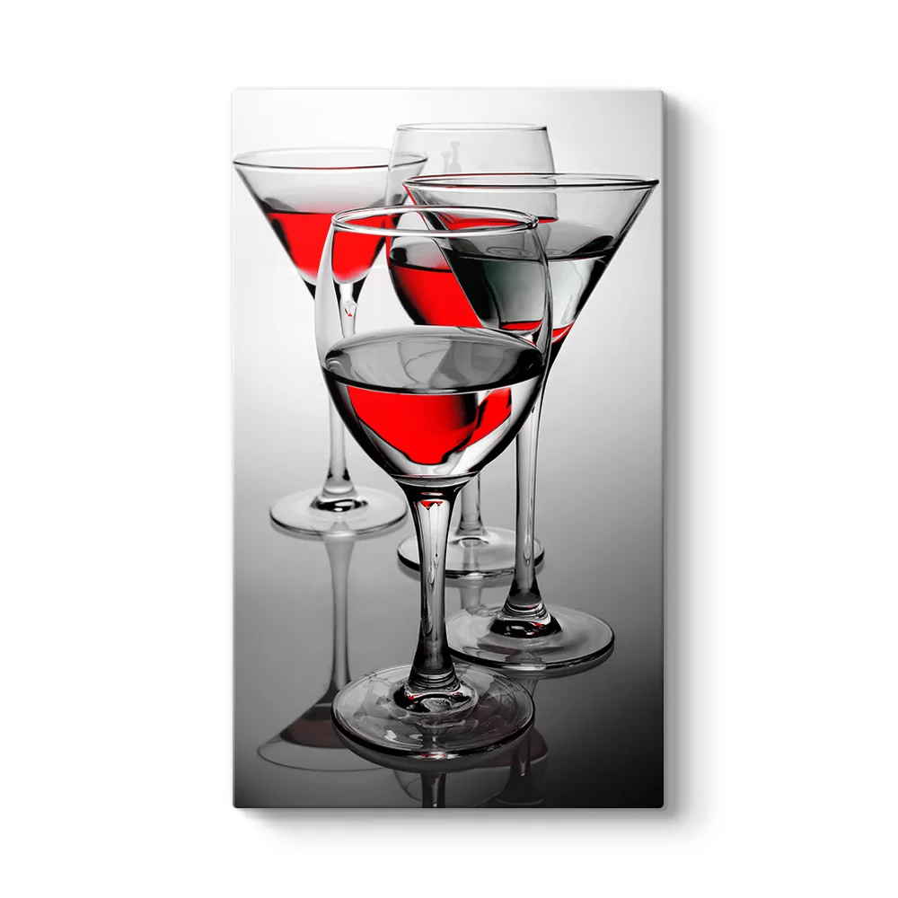 Red Martini Tablosu - Model 35